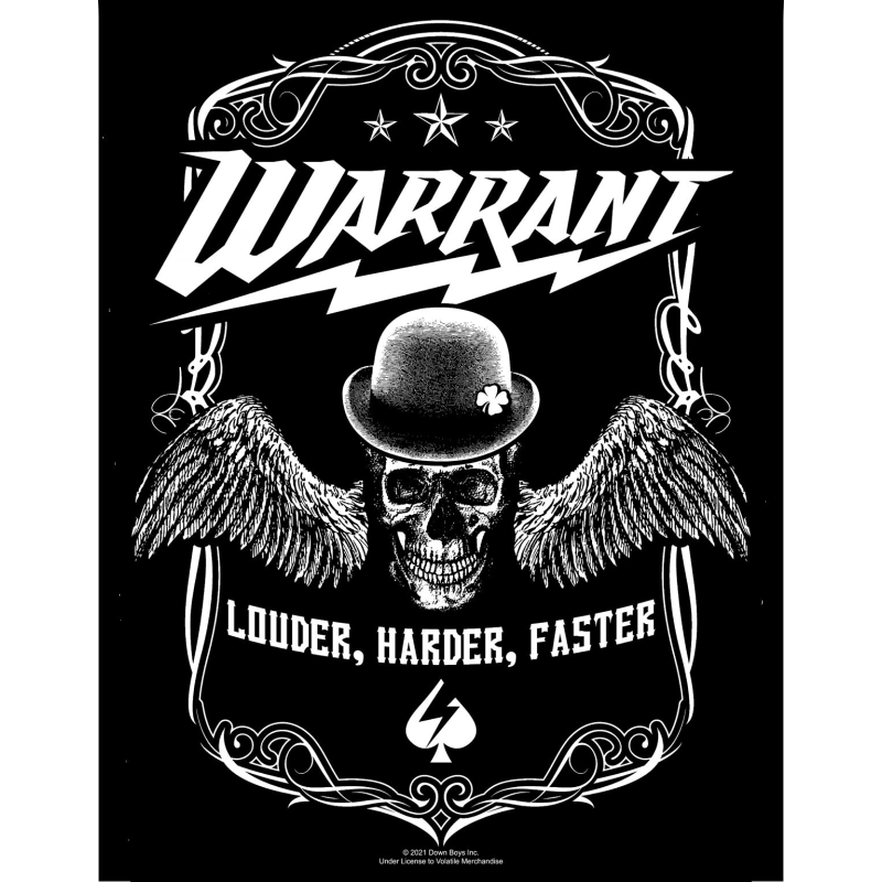 WARRANT - LOUDER HARDER FASTER