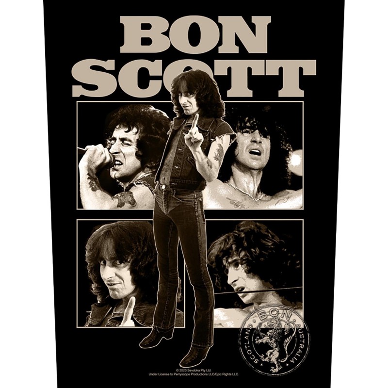 BON SCOTT - COLLAGE