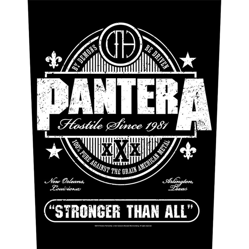 PANTERA - STRONGER THAN ALL