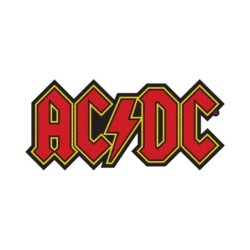 AC/DC - LOGO CUT-OUT