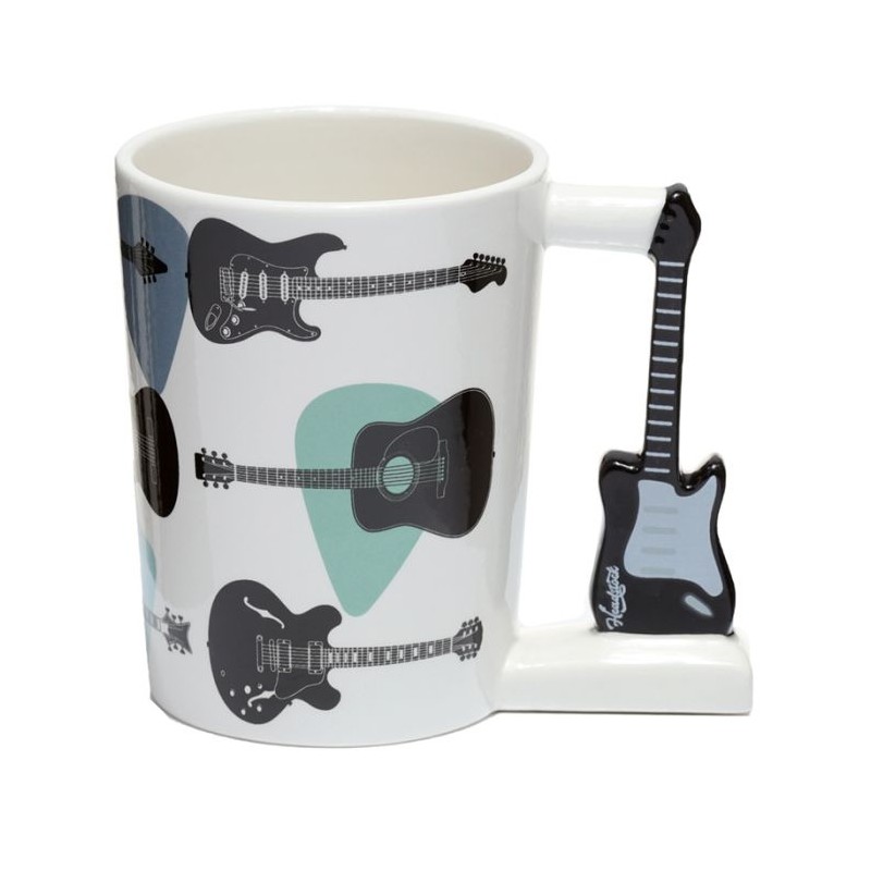 Mug à Anse Décorée Headstock - Guitare