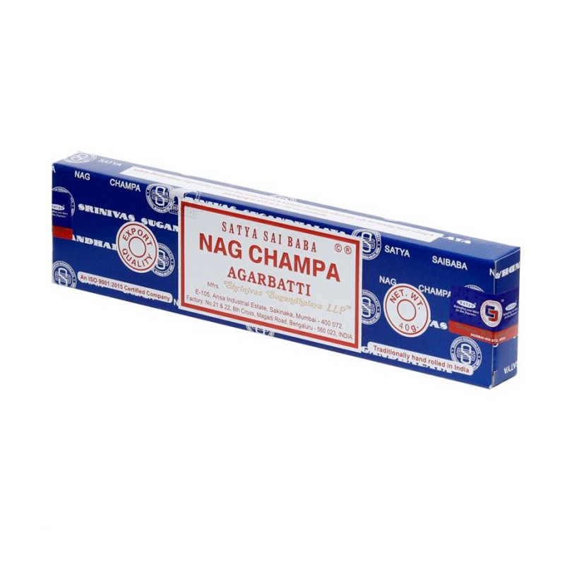 Bâtons d'Encens Satya Nag Champa - 40g 01425