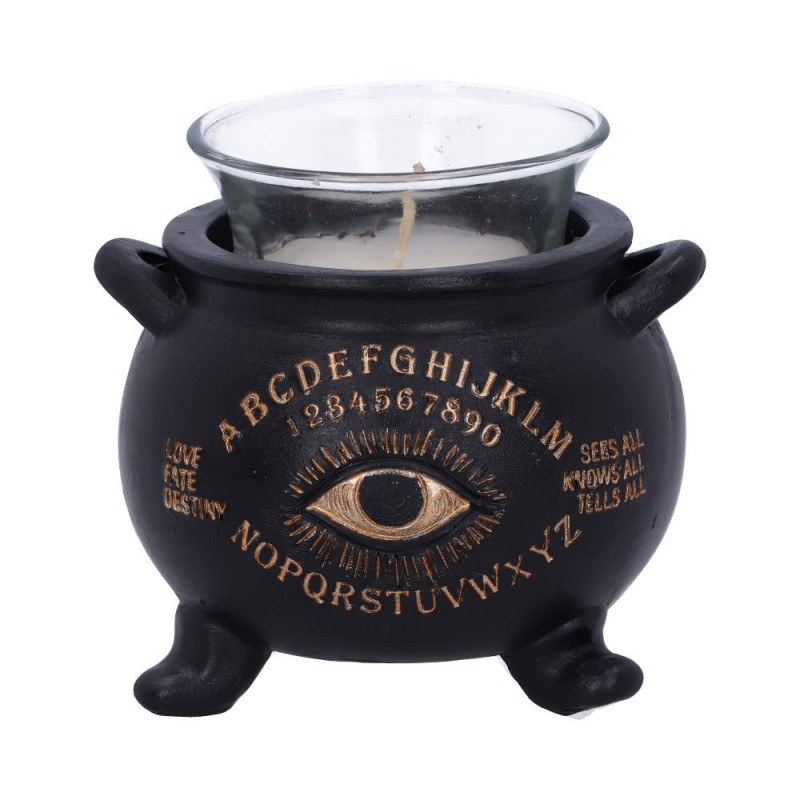 All Seeing Cauldron Candle Holder 9cm