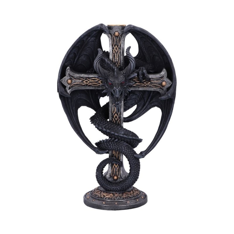 Dark Ember Candle Holder 24.5cm