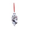 Stormtrooper In Fairy Lights Hanging Ornament 9cm