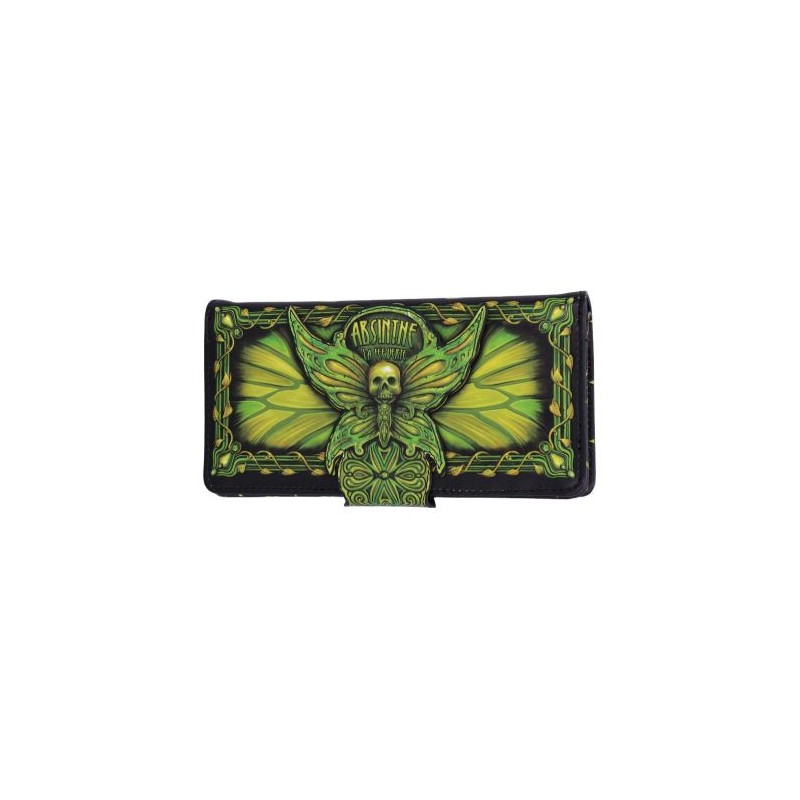 Absinthe - La Fee Verte Embossed Purse 18.5cm