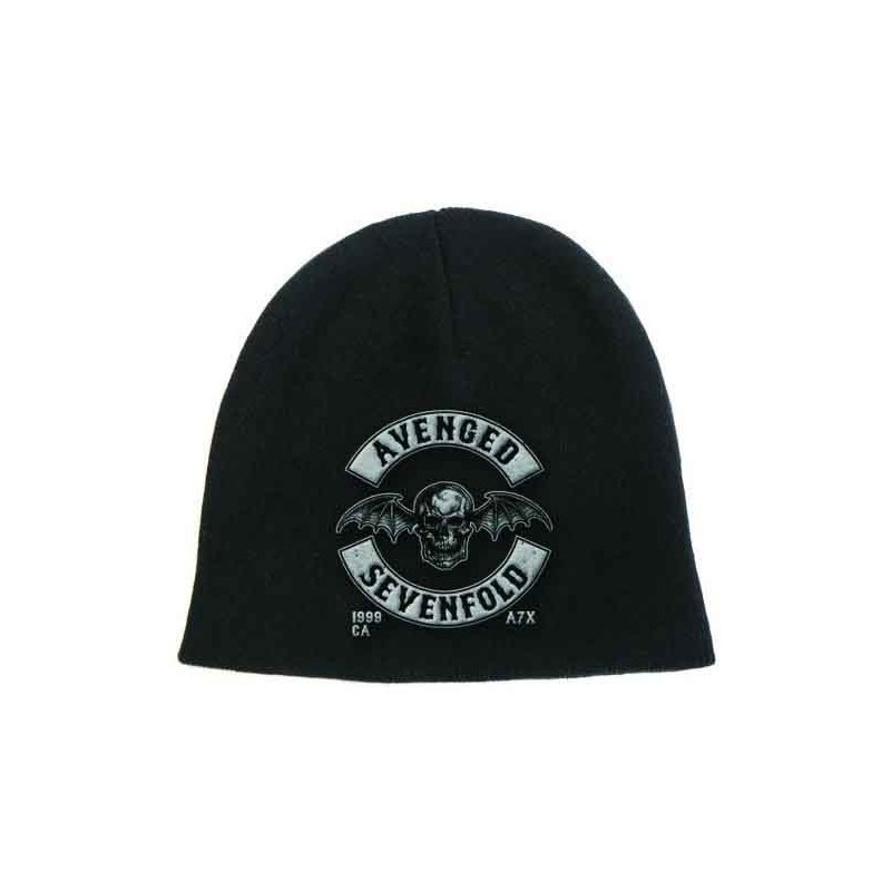 Avenged Sevenfold Unisex Beanie Hat: Death Bat Crest