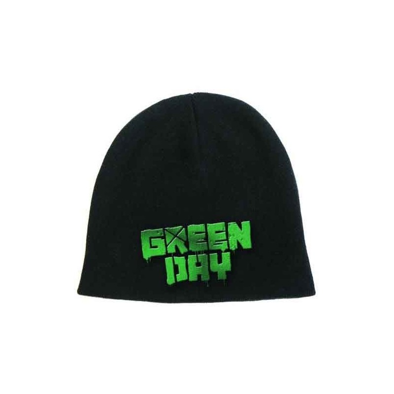 Green Day Unisex Beanie Hat: Logo