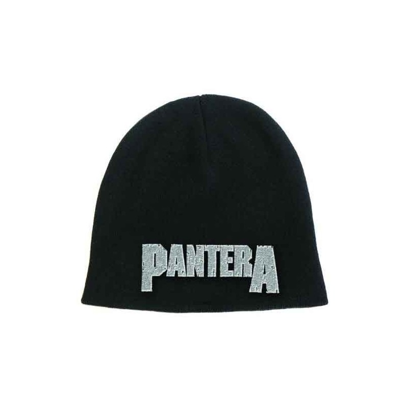 Pantera Unisex Beanie Hat: Logo