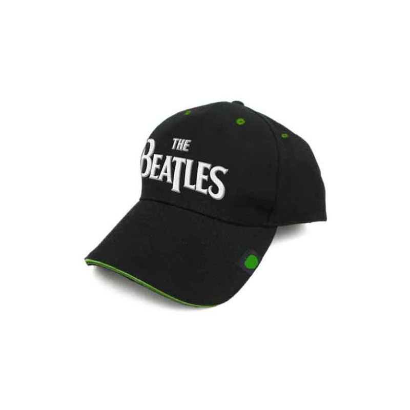 The Beatles Unisex Baseball Cap: Drop T Logo Sandwich Peak (Badge)