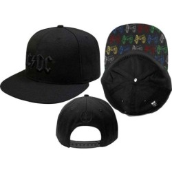 AC/DC Unisex Snapback Cap:...