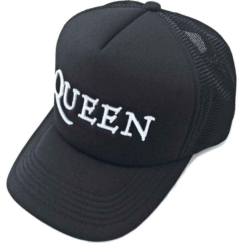 Queen Unisex Mesh Back Cap: Logo