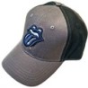 The Rolling Stones Unisex Baseball Cap: Navy Tongue (2 Tone)