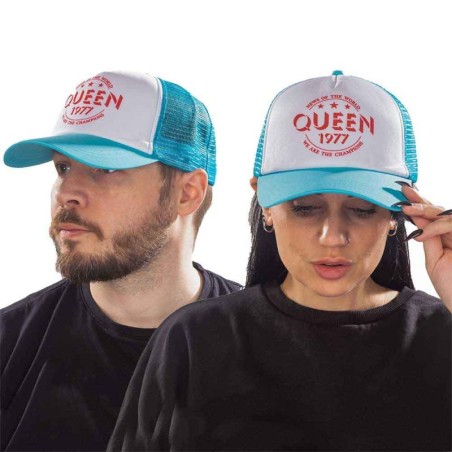 Queen Unisex Mesh Back Cap: Champions 77