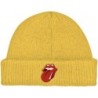 The Rolling Stones Unisex Beanie Hat: 72 Tongue (Roll Up)