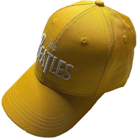 The Beatles Unisex Baseball Cap: White Drop T Logo