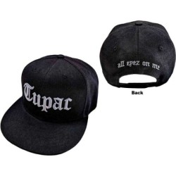 Tupac Unisex Snapback Cap:...