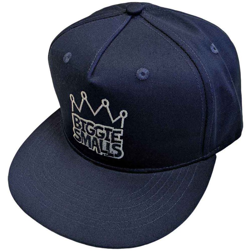 Biggie Smalls Unisex Snapback Cap: Crown Logo