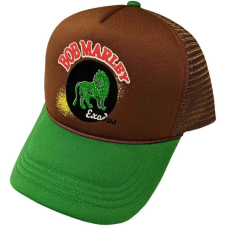 Bob Marley Unisex Mesh Back Cap: Exodus Lion