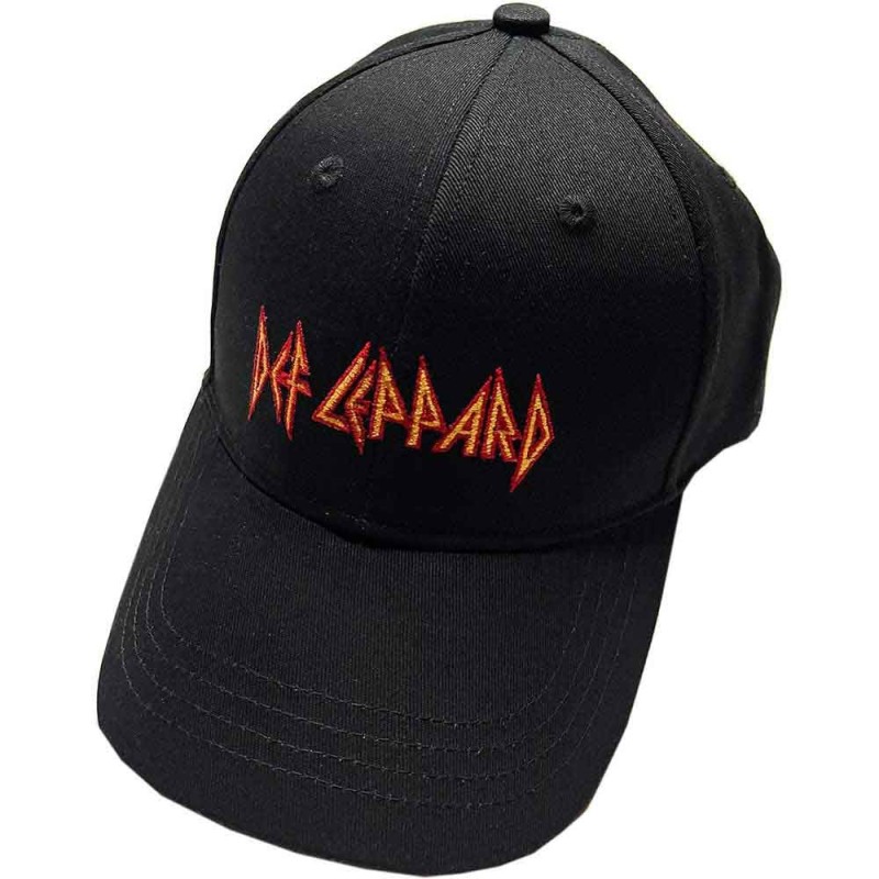 Def Leppard Unisex Baseball Cap: Text Logo