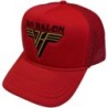 Van Halen Unisex Mesh Back Cap: Text & Yellow Logo