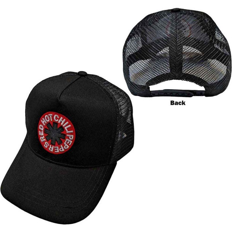 Red Hot Chili Peppers Unisex Mesh Back Cap: Inverse Asterisk