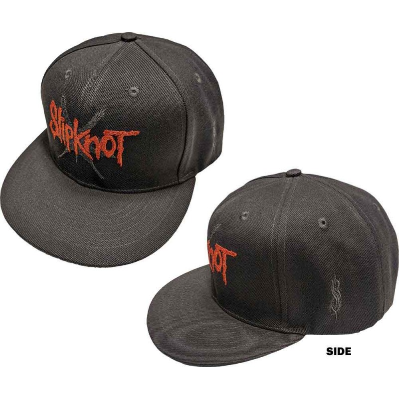 Slipknot Unisex Snapback Cap: 9 Point Star (Side Print)