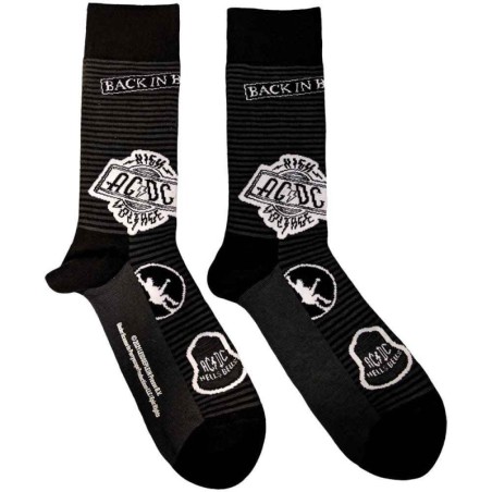 AC/DC Unisex Ankle Socks: Icons (UK Size 7 - 11)