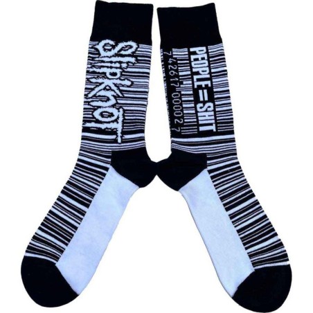 Slipknot Unisex Ankle Socks: Barcode (UK Size 7 - 11)