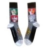 The Beatles Unisex Ankle Socks: Yellow Submarine Sea of Science Faces Colour (UK Size 7 - 11)