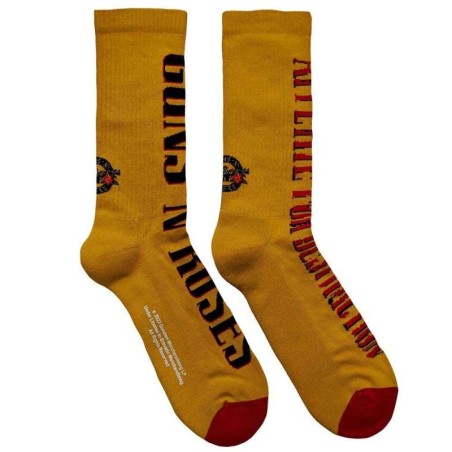 Guns N' Roses Unisex Ankle Socks: Appetite for Destruction (UK Size 7 - 11)