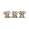 Three Baby Elephants 8cm