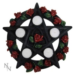 Pentagram Rose Tealight...