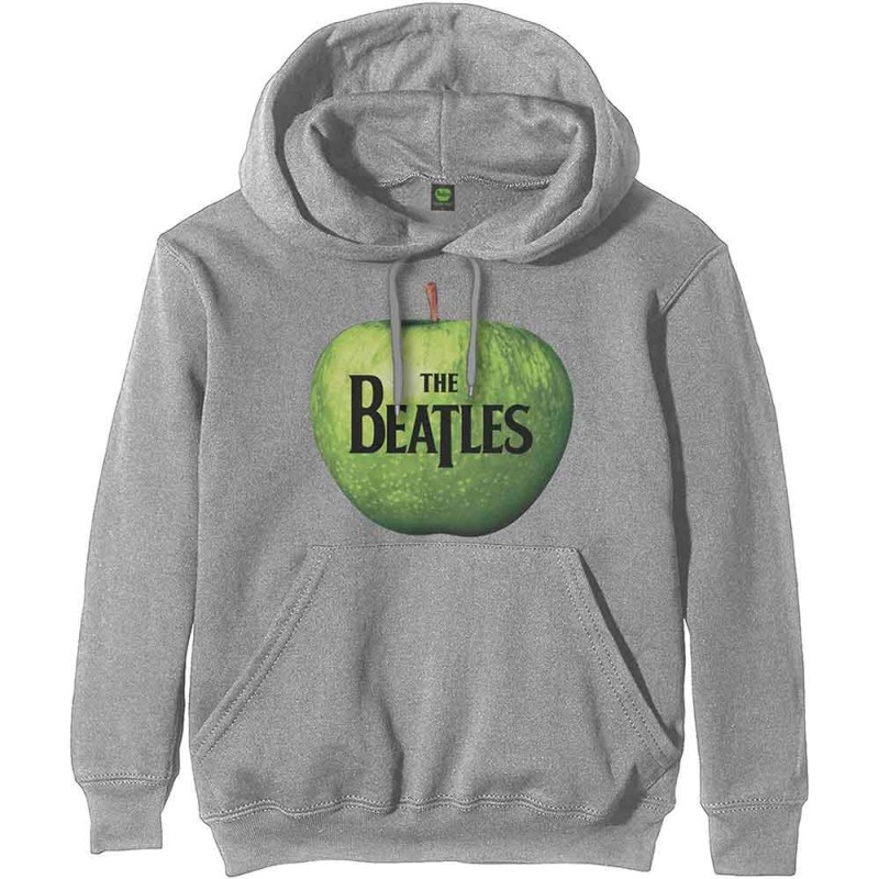 The Beatles Unisex Pullover Hoodie: Apple Logo