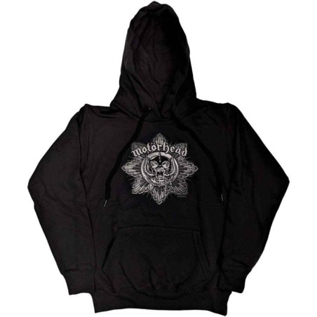 Motorhead Ladies Pullover Hoodie: Pig Badge