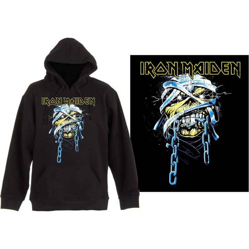 Iron Maiden Unisex Pullover Hoodie: Powerslave