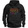 KISS Unisex Pullover Hoodie: Logo, Faces & Icons