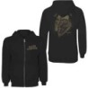 Black Sabbath Ladies Zipped Hoodie: Tour 1978 (Back Print)