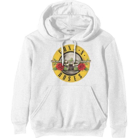 Guns N' Roses Unisex Pullover Hoodie: Classic Logo