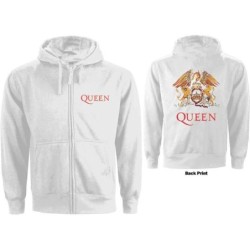 Queen Ladies Zipped Hoodie:...