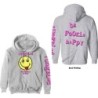 Yungblud Unisex Pullover Hoodie: Raver Smile (Back Print)