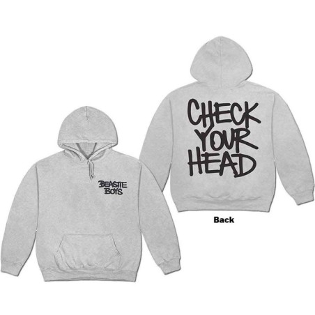 The Beastie Boys Unisex Pullover Hoodie: Check Your Head (Back Print)