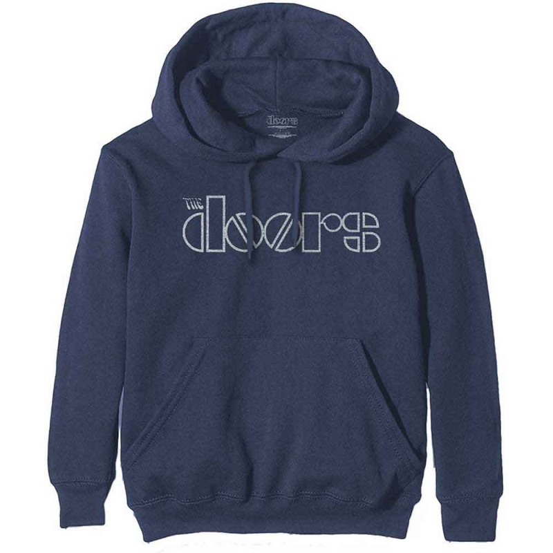 The Doors Unisex Pullover Hoodie: Logo