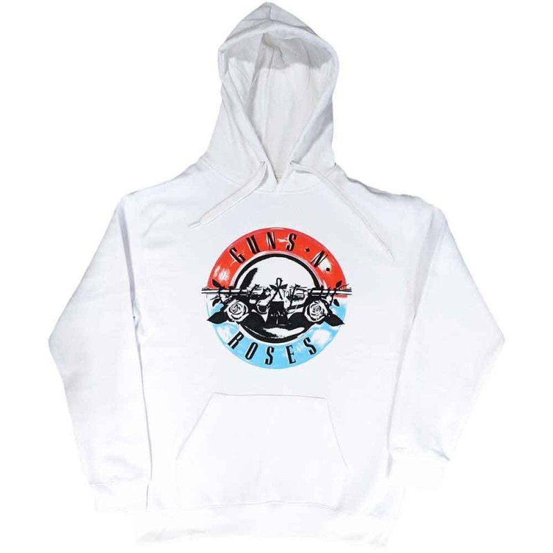 Guns N' Roses Unisex Pullover Hoodie: Motorcross Logo