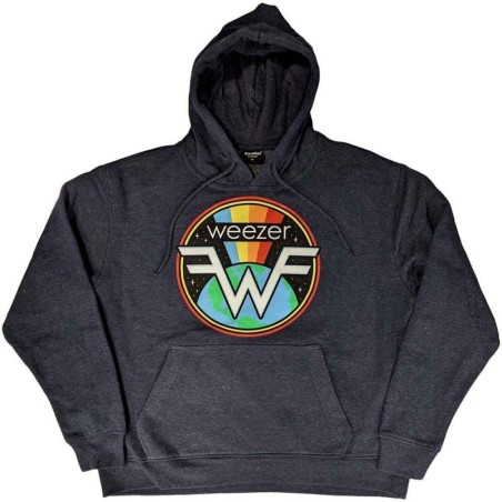 Weezer Unisex Pullover Hoodie: Symbol Logo