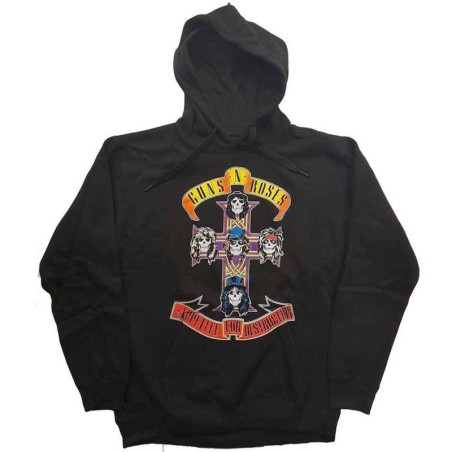 Guns N' Roses Unisex Pullover Hoodie: Appetite for Destruction