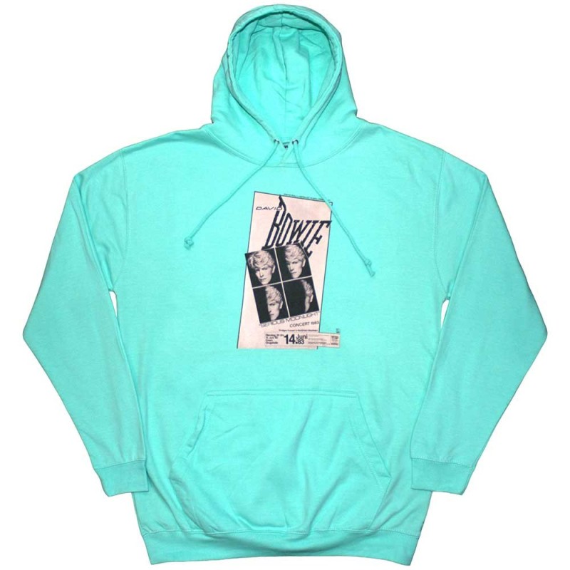 David Bowie Unisex Pullover Hoodie: Concert '83