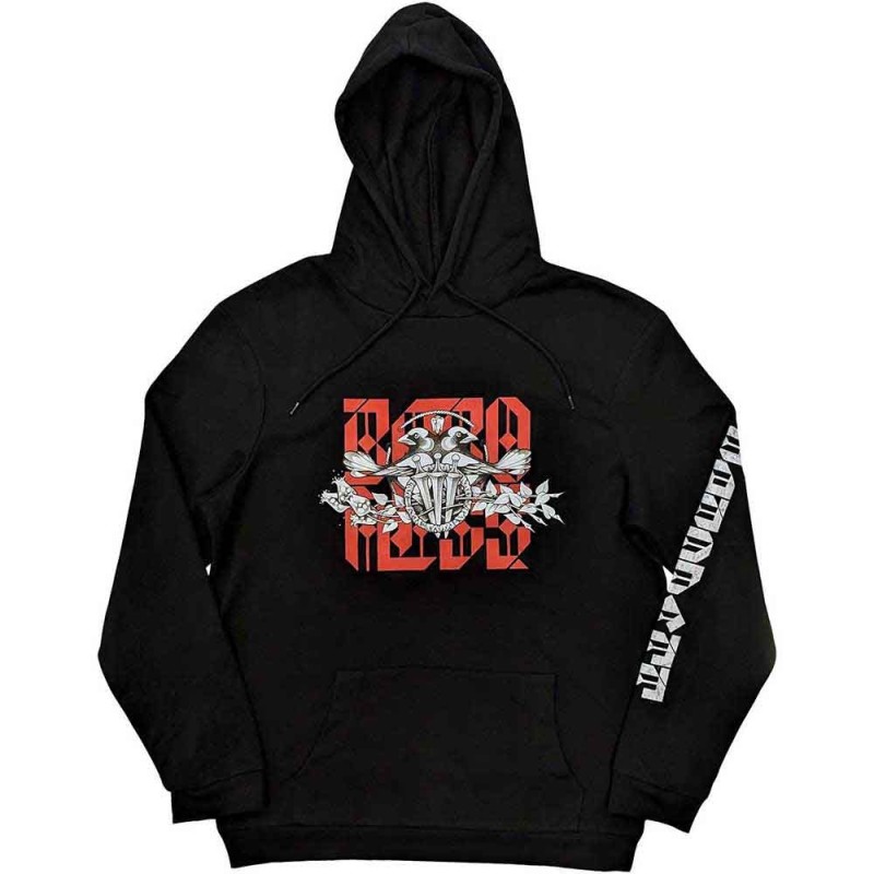 Baroness Unisex Pullover Hoodie: Fall (Sleeve Print)