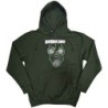 Green Day Unisex Pullover Hoodie: Green Mask