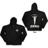 The Smashing Pumpkins Unisex Zipped Hoodie: Zero Halo (Back Print)